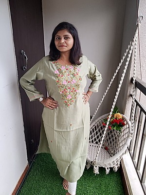 "ROOH" Indigo Cotton Kurta Set "ROOH" Indigo Cotton Kurta Set