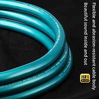 Hi-end 14AWG 8N OCC Silver Plated Audio Bulk Cable 10mm Thikness (5 meter)
