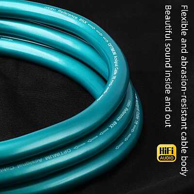 Hi-end 14AWG 8N OCC Silver Plated Audio Bulk Cable 10mm Thikness (5 meter)