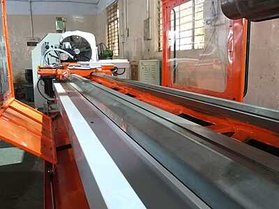 German Geared CNC Lathe – Retrofitted with Fanuc Controller