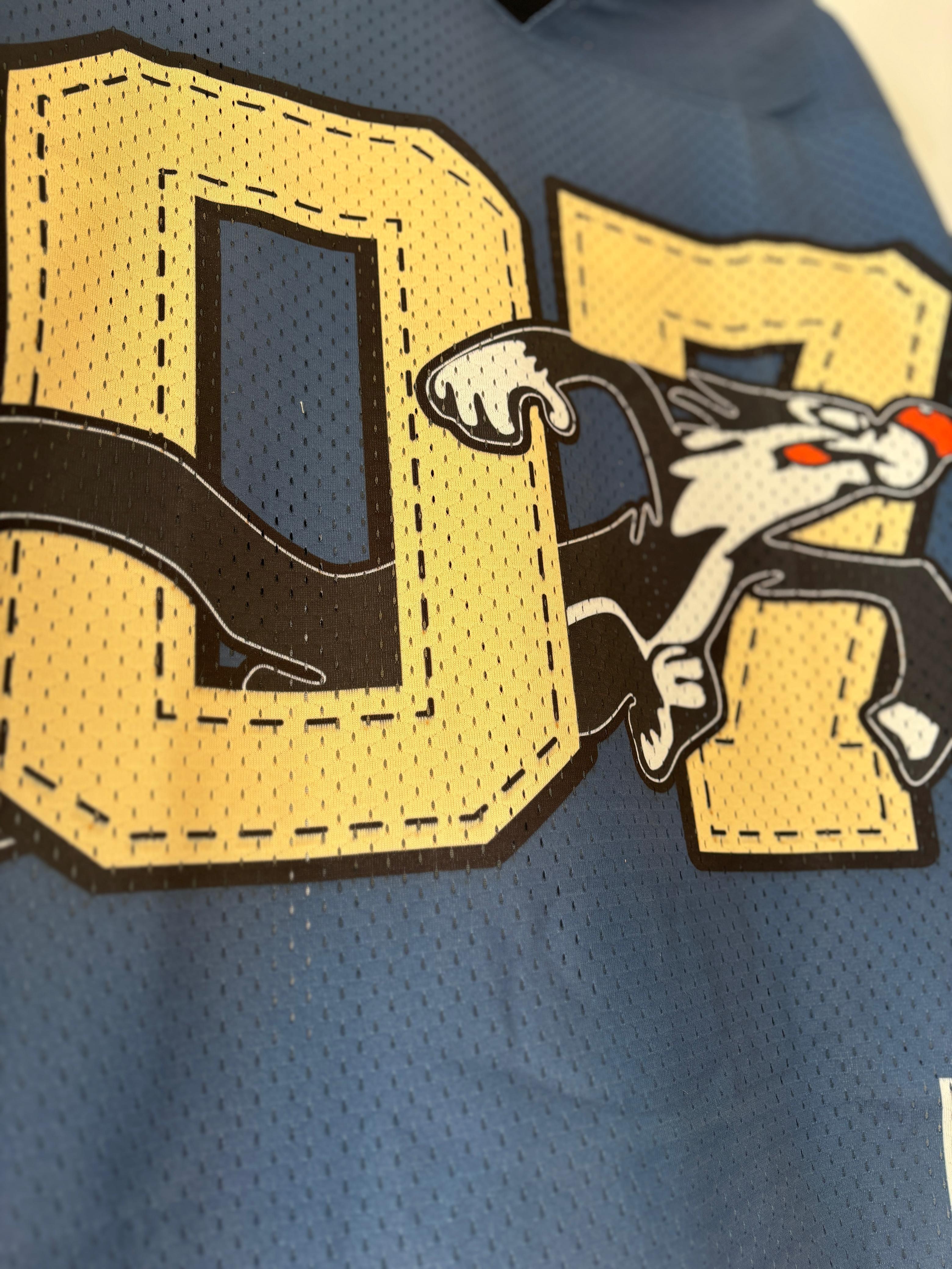 07 blue retro oversized jersey 07 blue retro oversized jersey