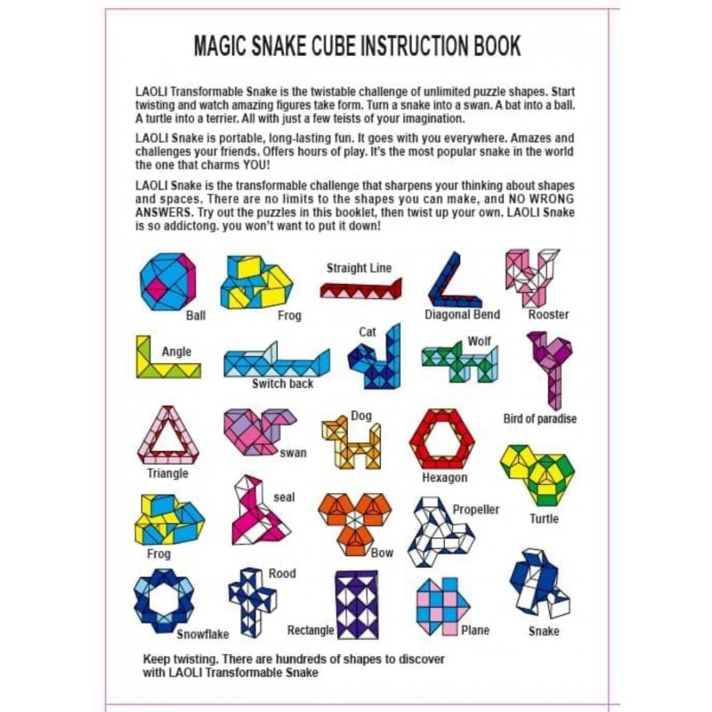 Snake Puzzle- Pack of 10