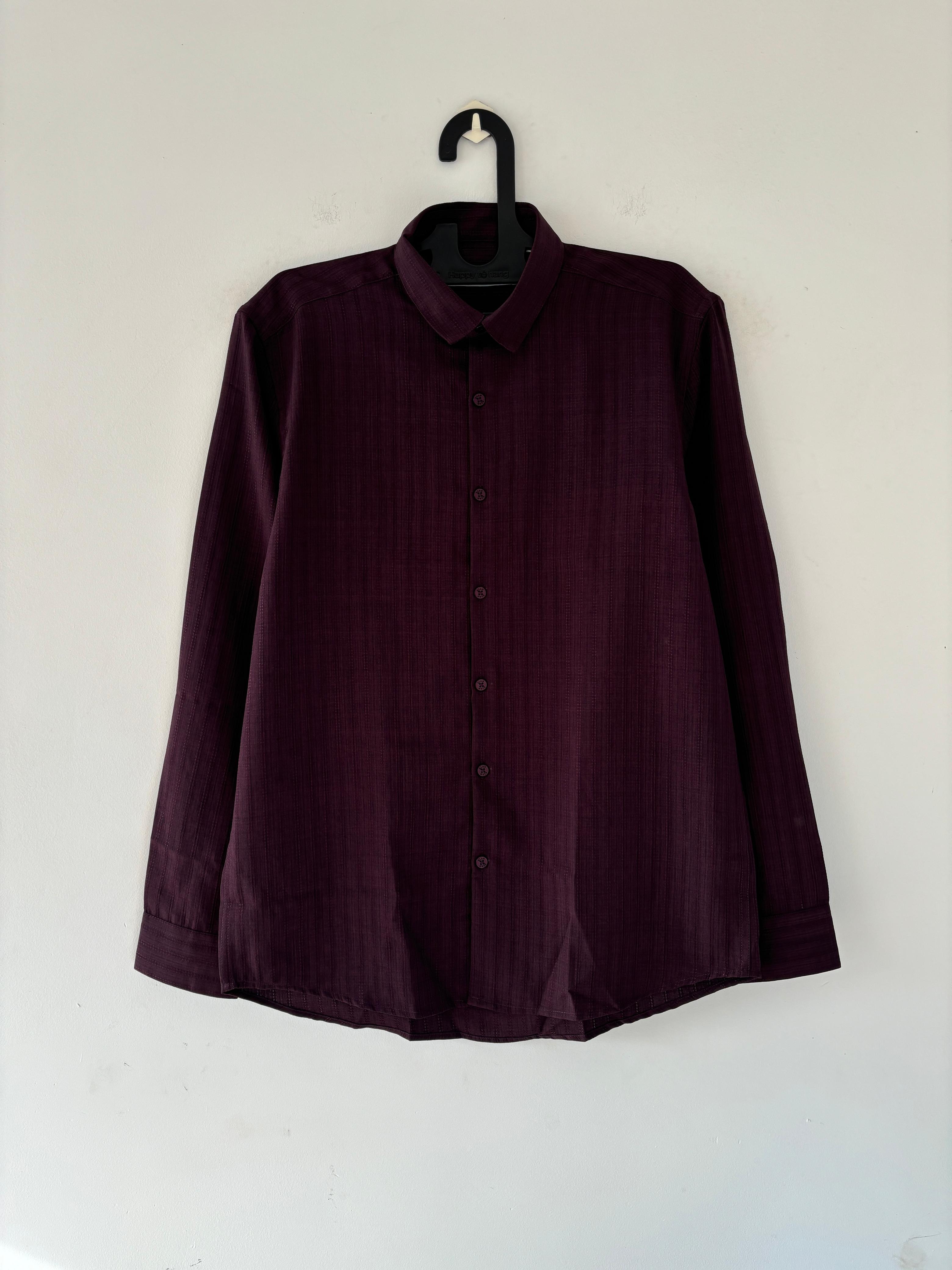 Violet textured shirts Violet textured shirts