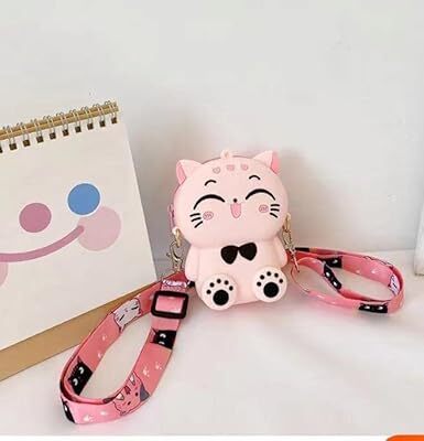 Kitty Silicon Sling Bag