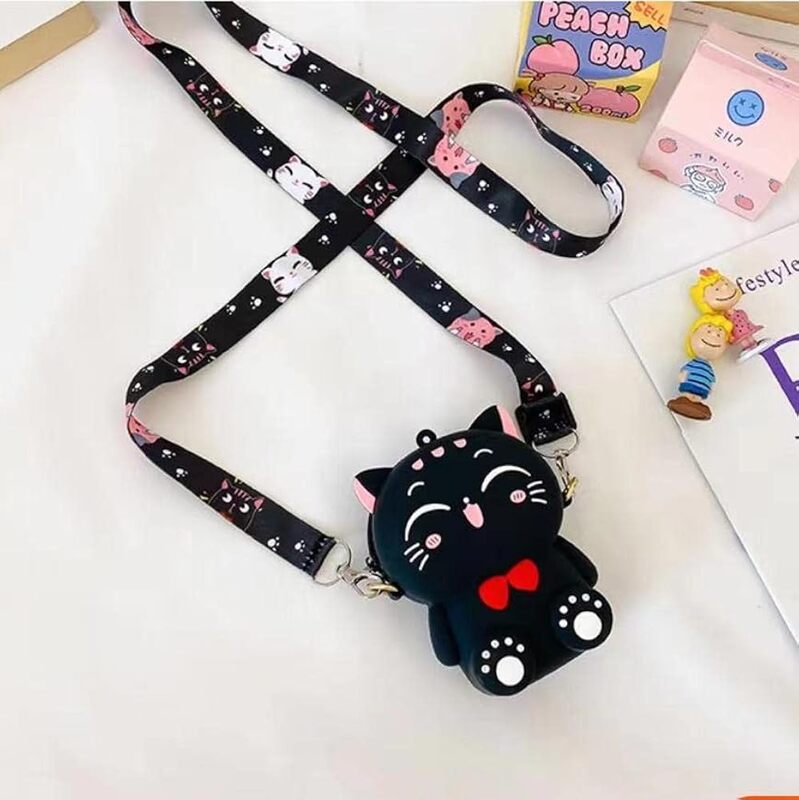 Kitty Silicon Sling Bag