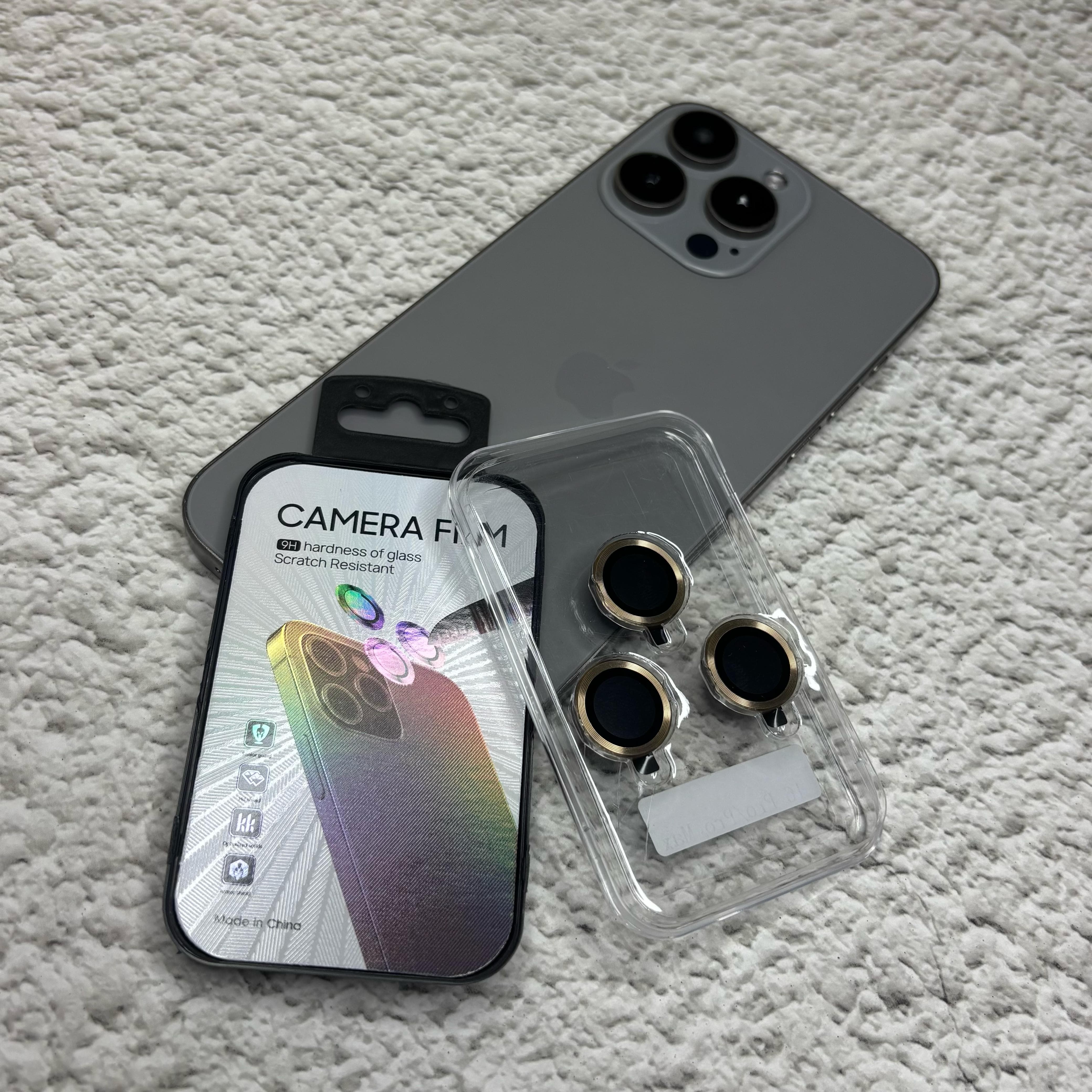 DESERT TITANIUM CAMERA PROTECTION LENS