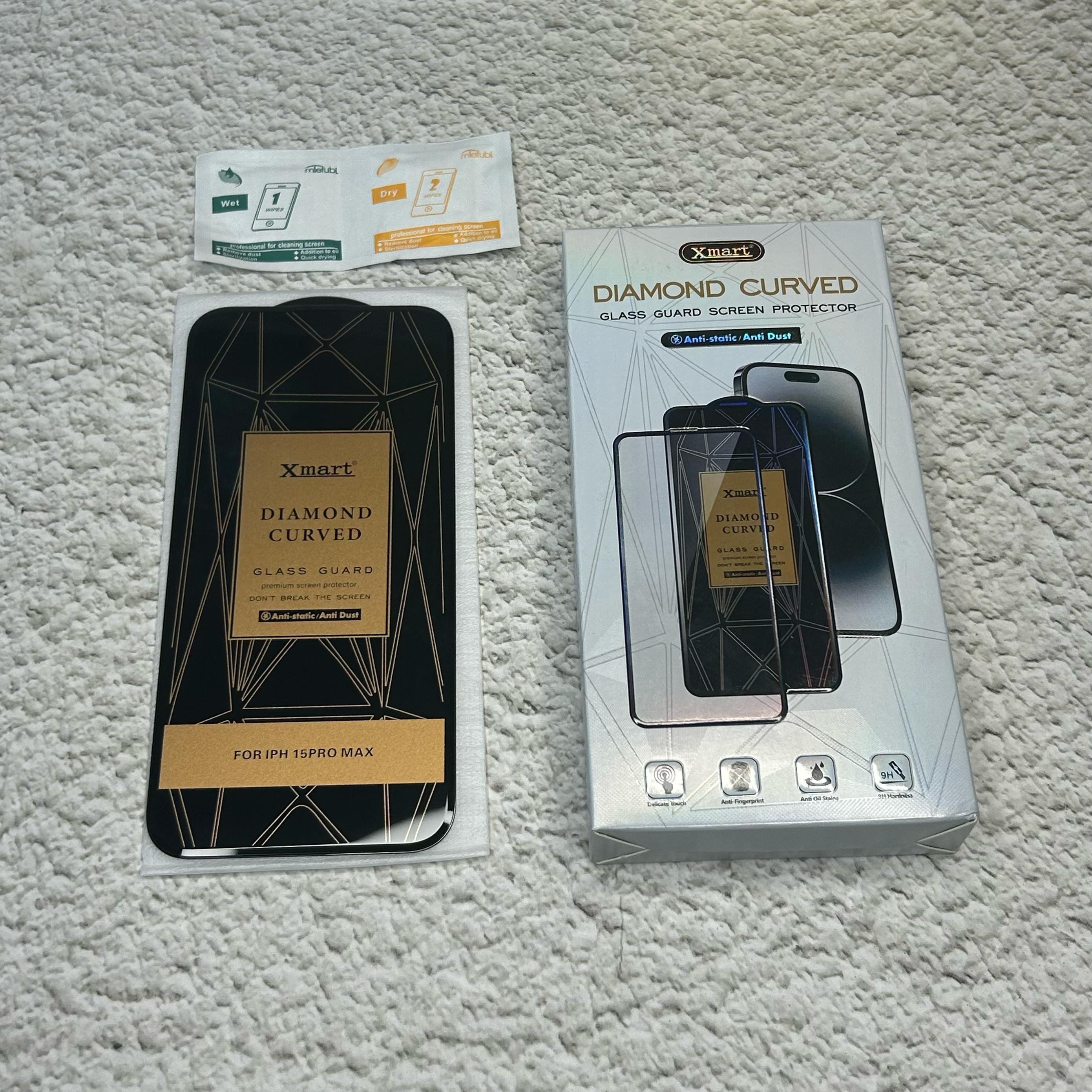 DIAMOND CURVED IPHONE TEMPER GLASS