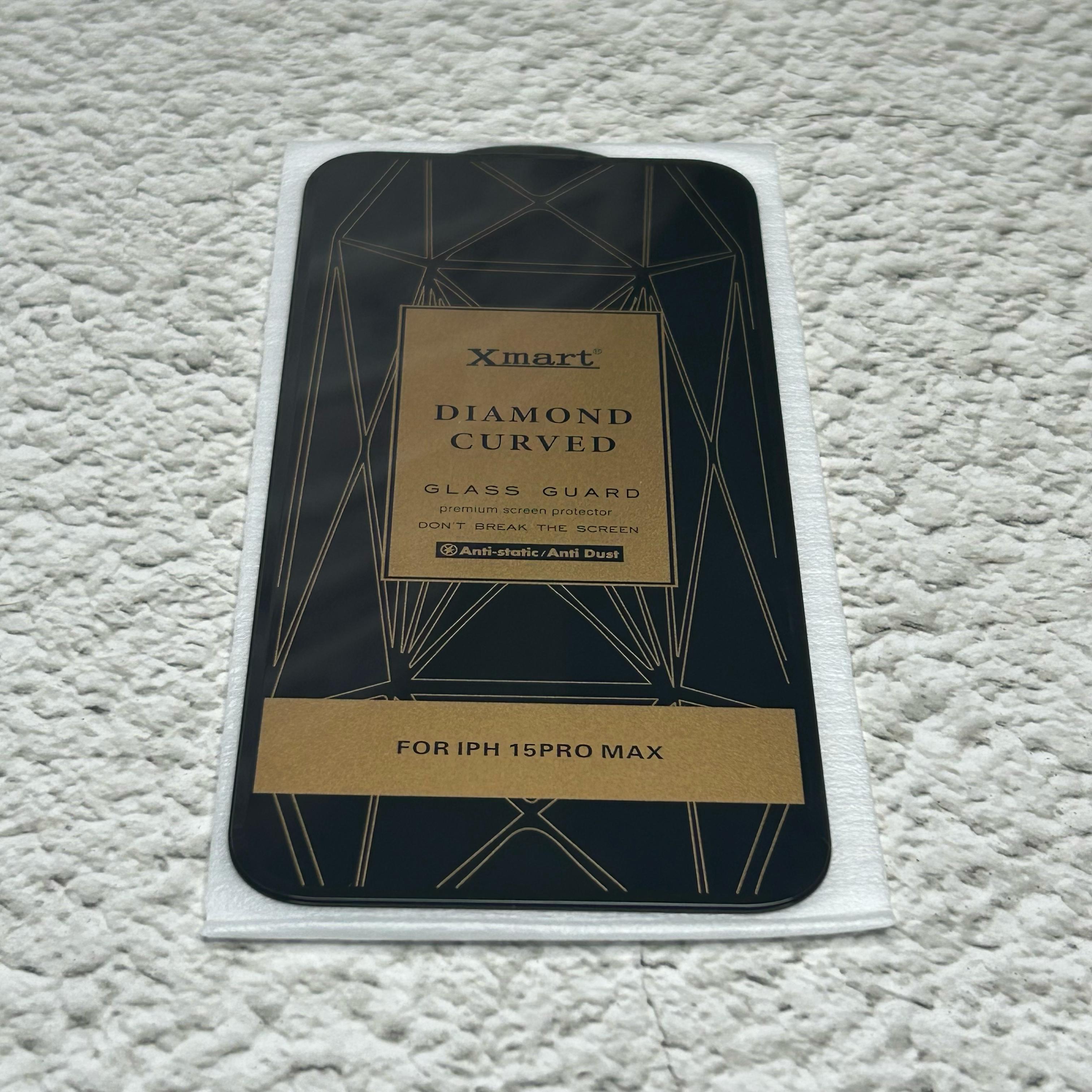 DIAMOND CURVED IPHONE TEMPER GLASS