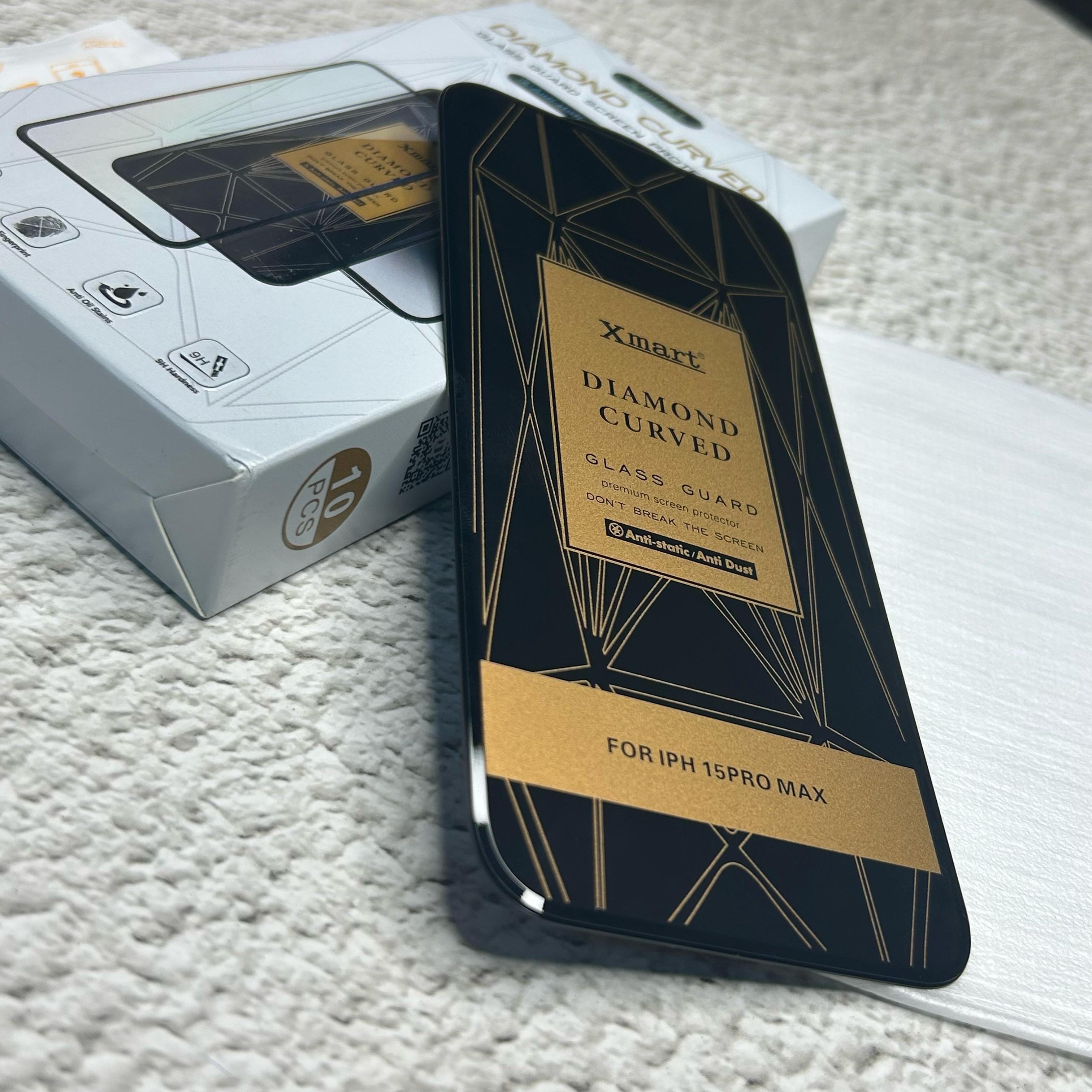 DIAMOND CURVED IPHONE TEMPER GLASS
