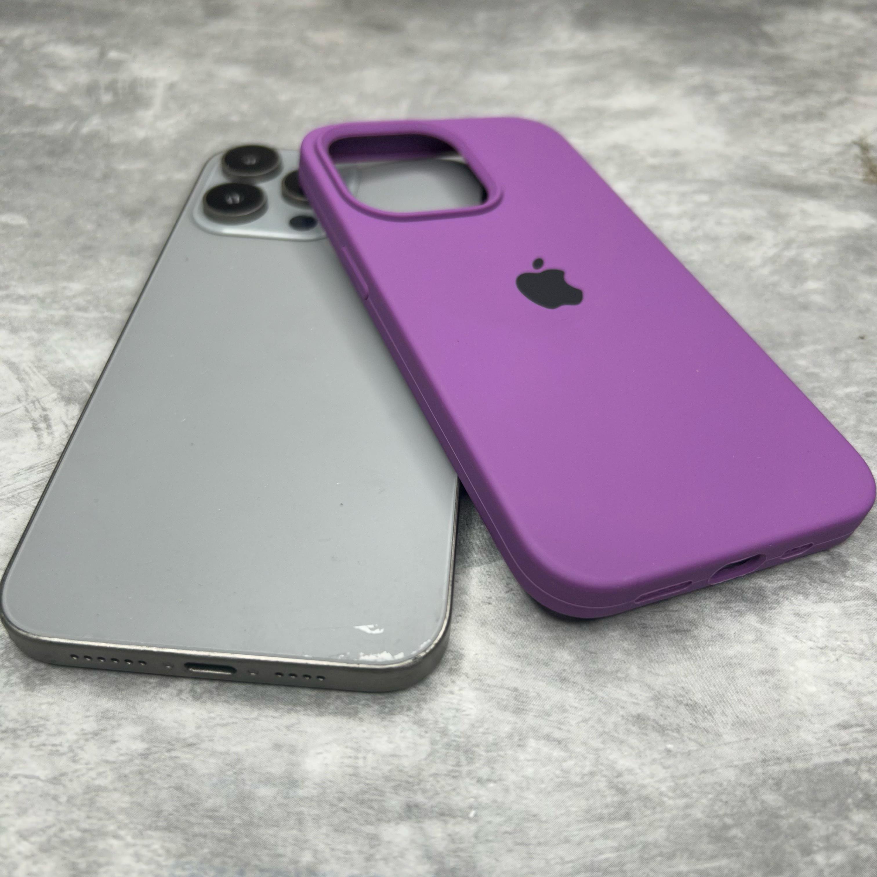 PURPLE SILICONE CASE IPHONE 13PRO PURPLE SILICONE CASE IPHONE 13PRO