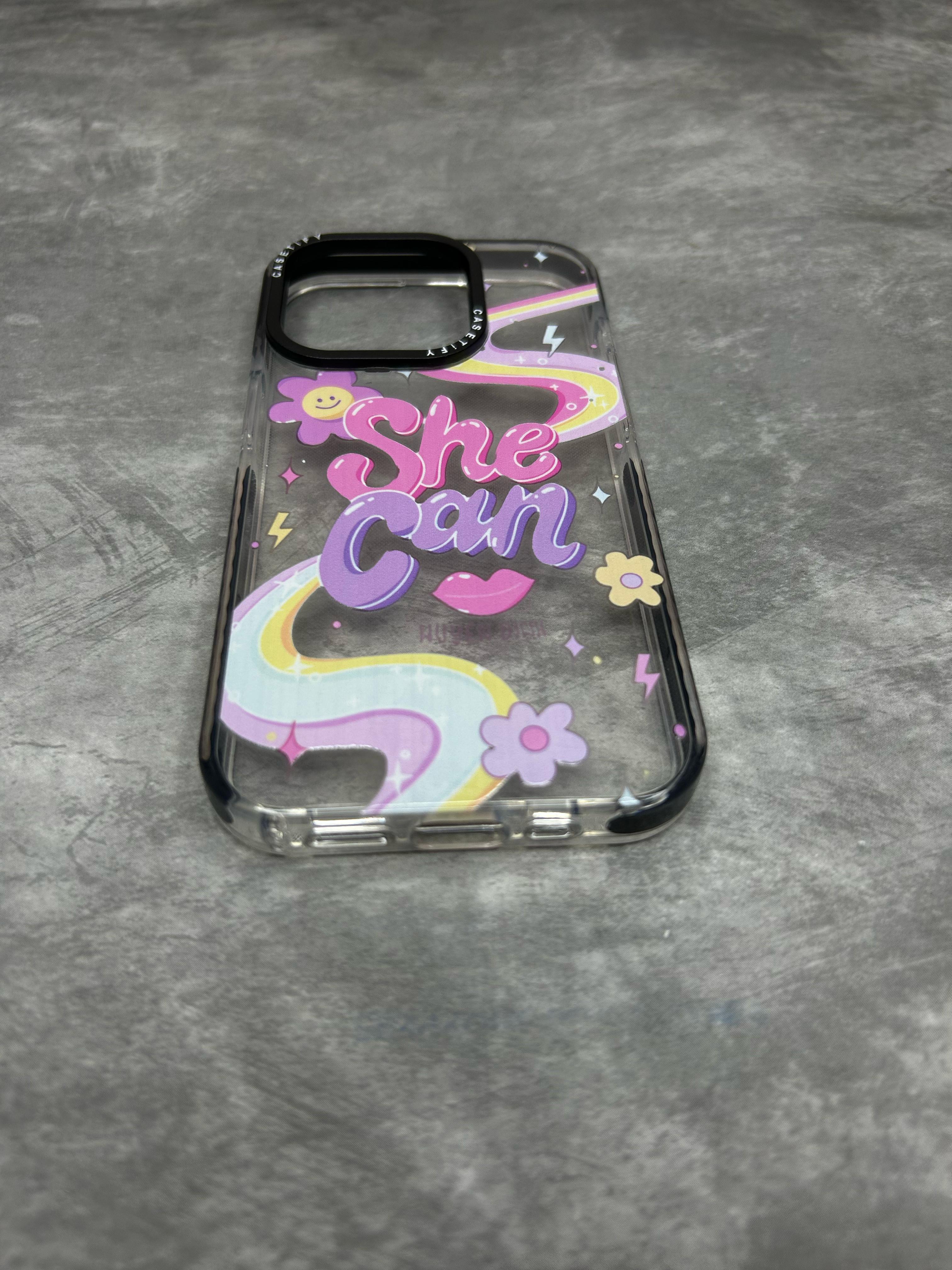 SHE CAN IPHONE CASE IP15PRO SHE CAN IPHONE CASE IP15PRO