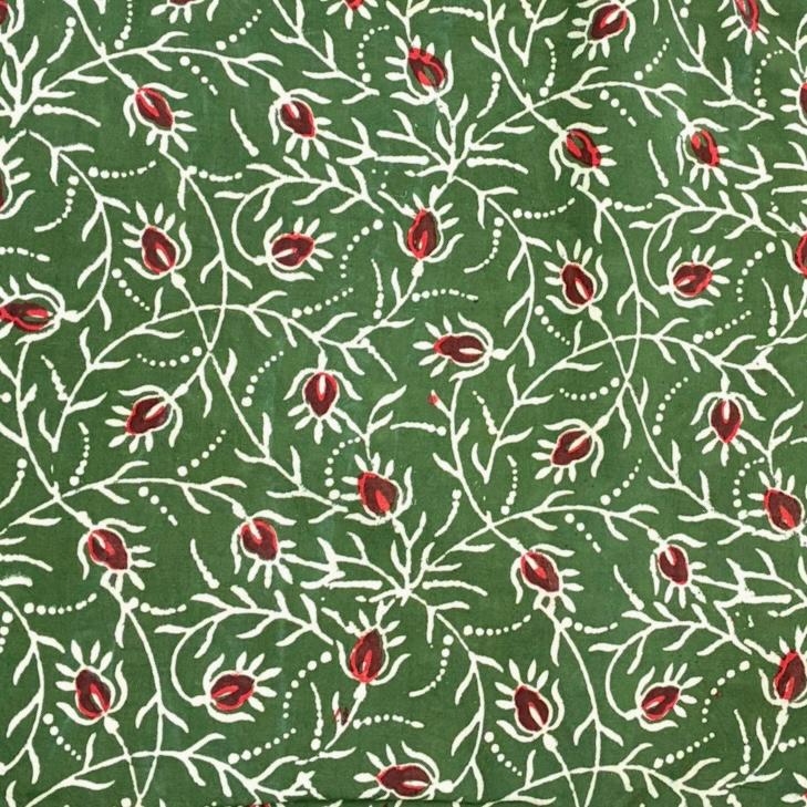 Bagru Handblock Cotton Print #13