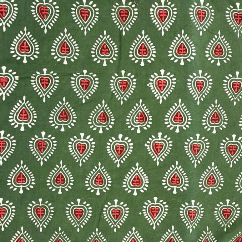 Bagru Handblock Cotton Print #14