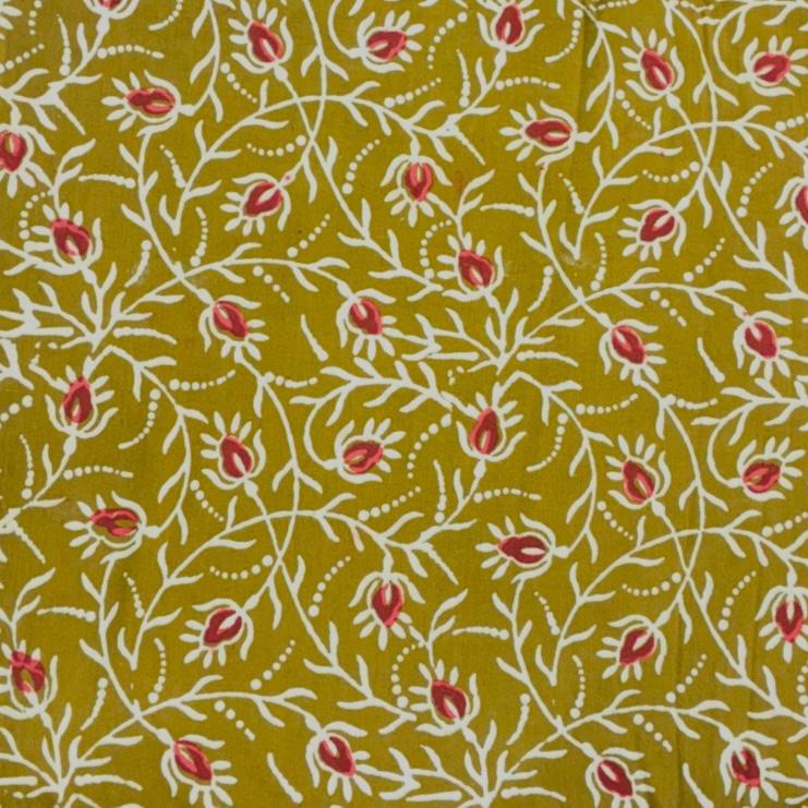 Bagru Handblock Cotton Print #15