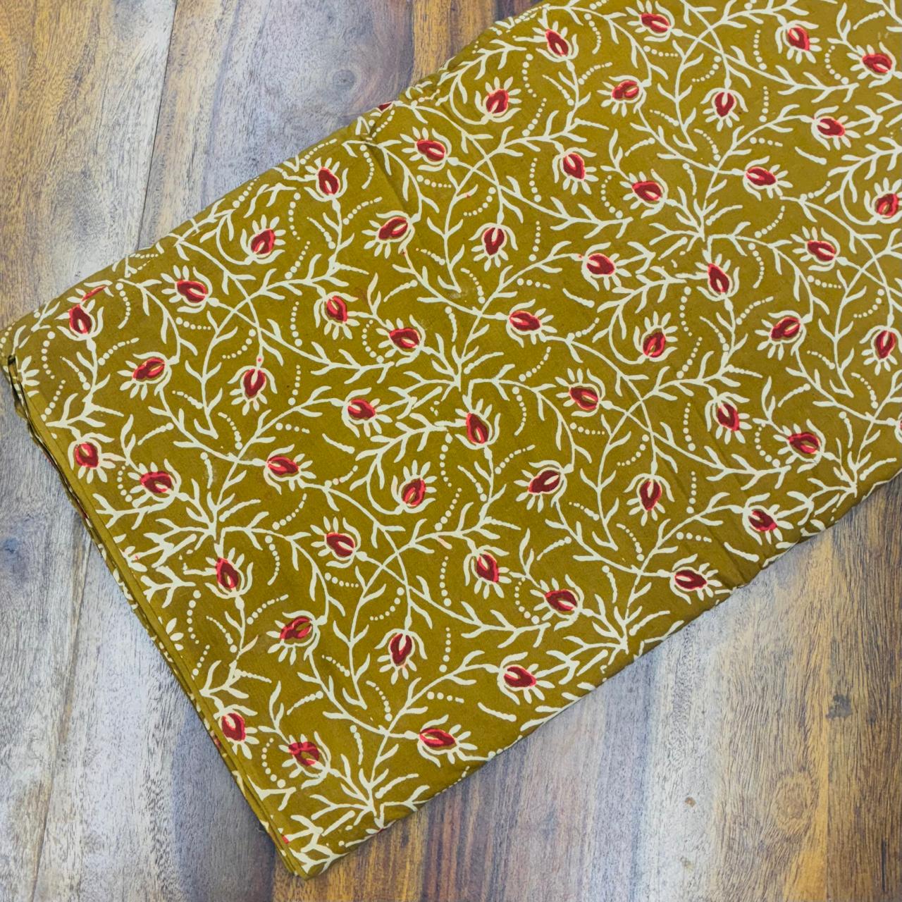 Bagru Handblock Cotton Print #15