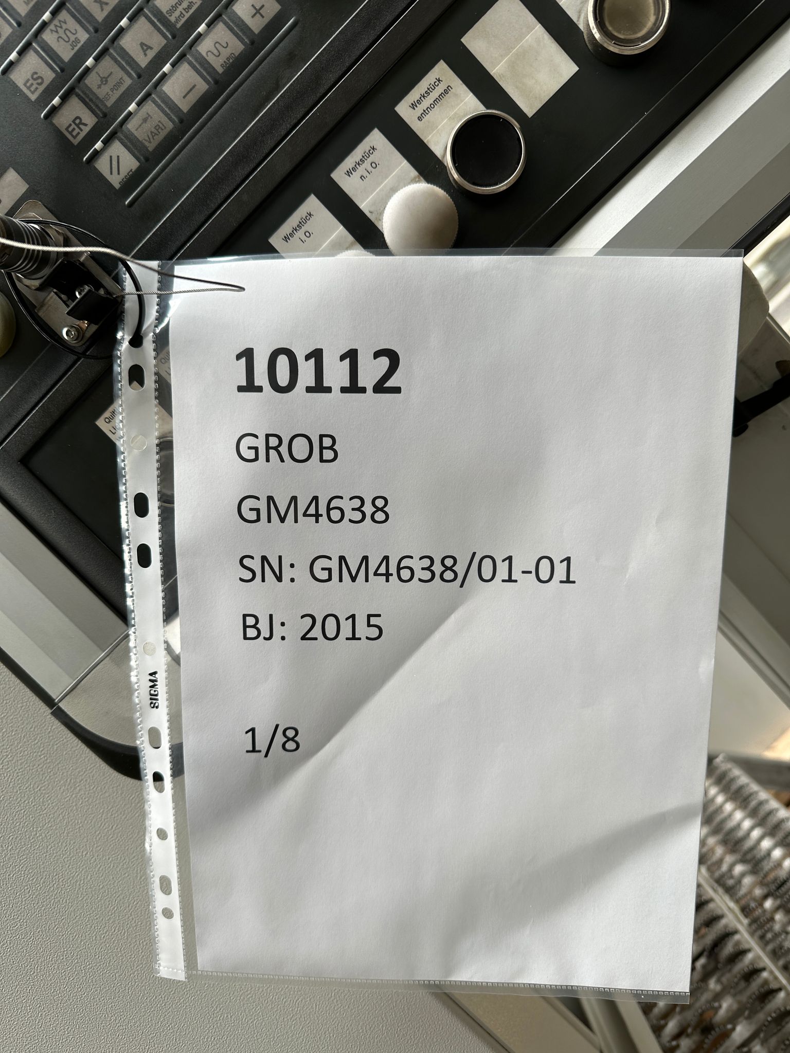 GROB GM4638 GROB GM4638