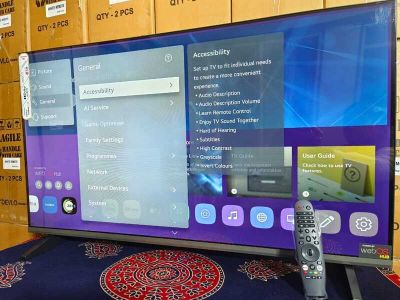 75 inches (Web-Os) OVTV Smart TV 75 inches (Web-Os) OVTV Smart TV