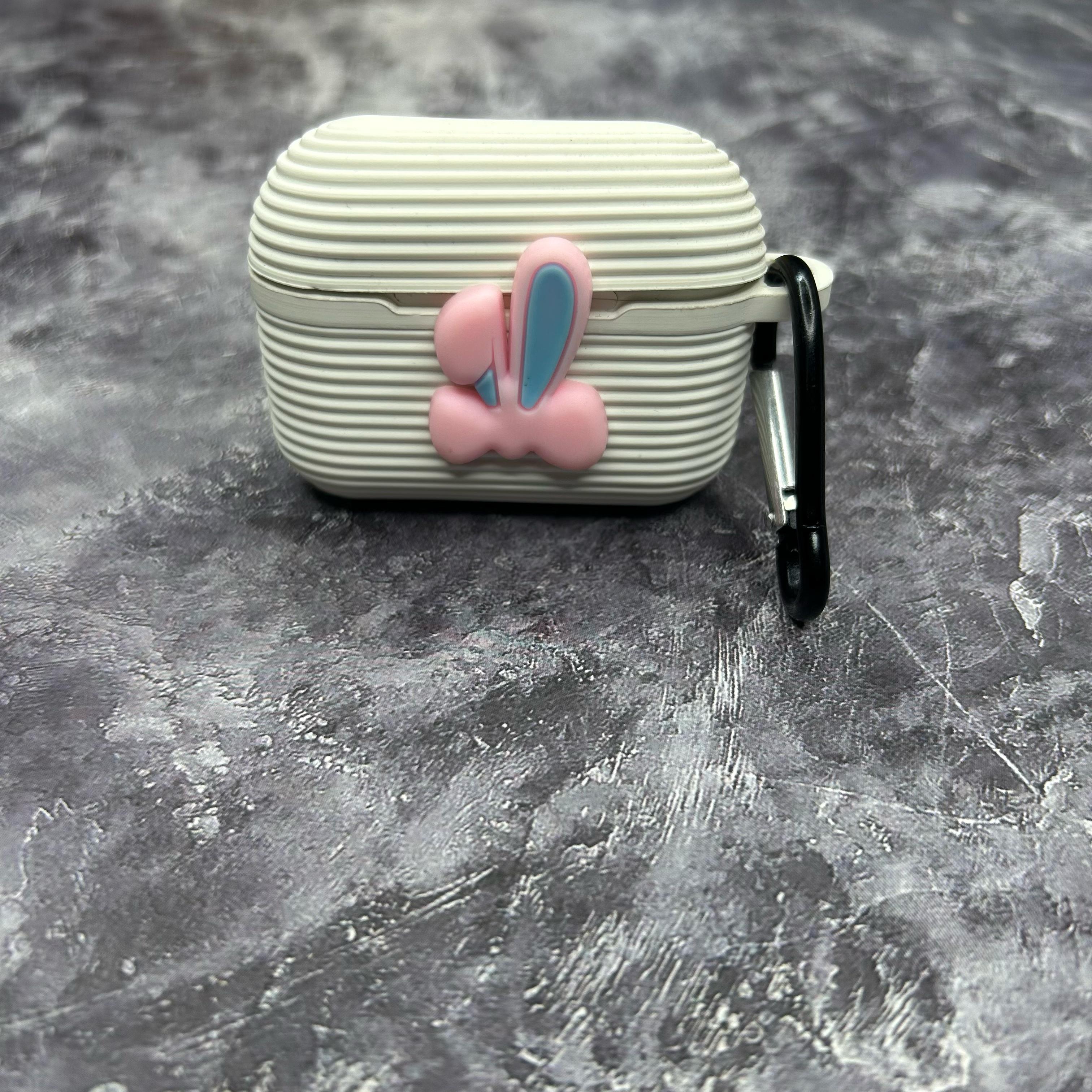 PINK BUNNY SILICONE PROTECTIVE CASE APPLE AIRPODS