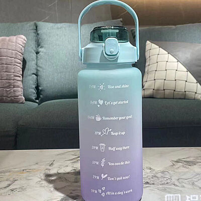 Motivational Time Marker water bottle