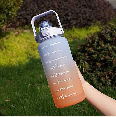 Motivational Time Marker water bottle