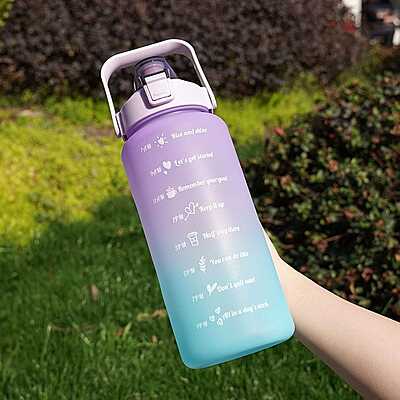 Motivational Time Marker water bottle