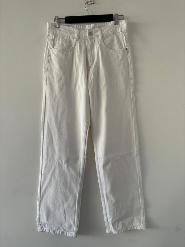 White straight fit jeans White straight fit jeans