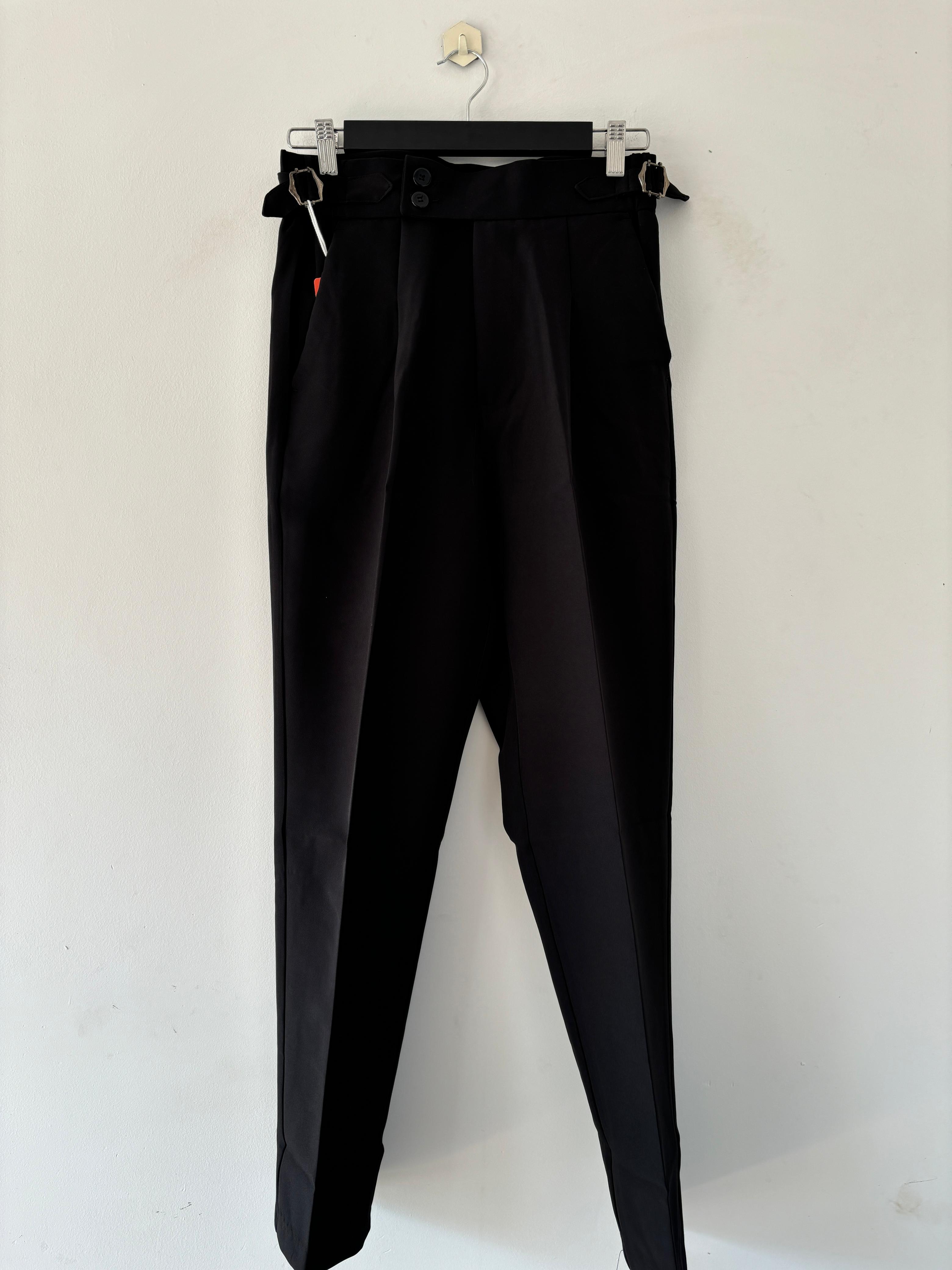Black italian Gurkha pant Black italian Gurkha pant