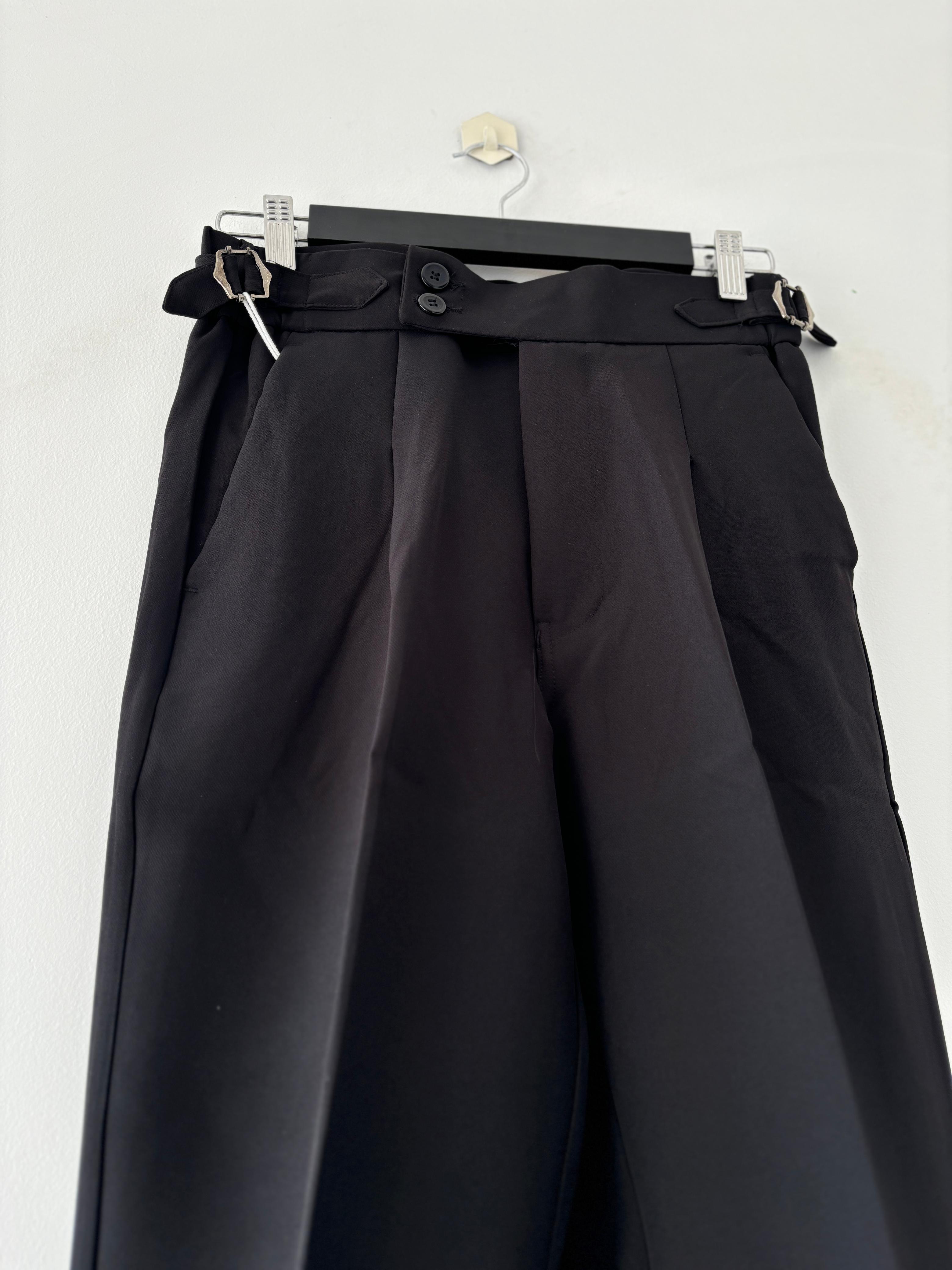 Black italian Gurkha pant Black italian Gurkha pant
