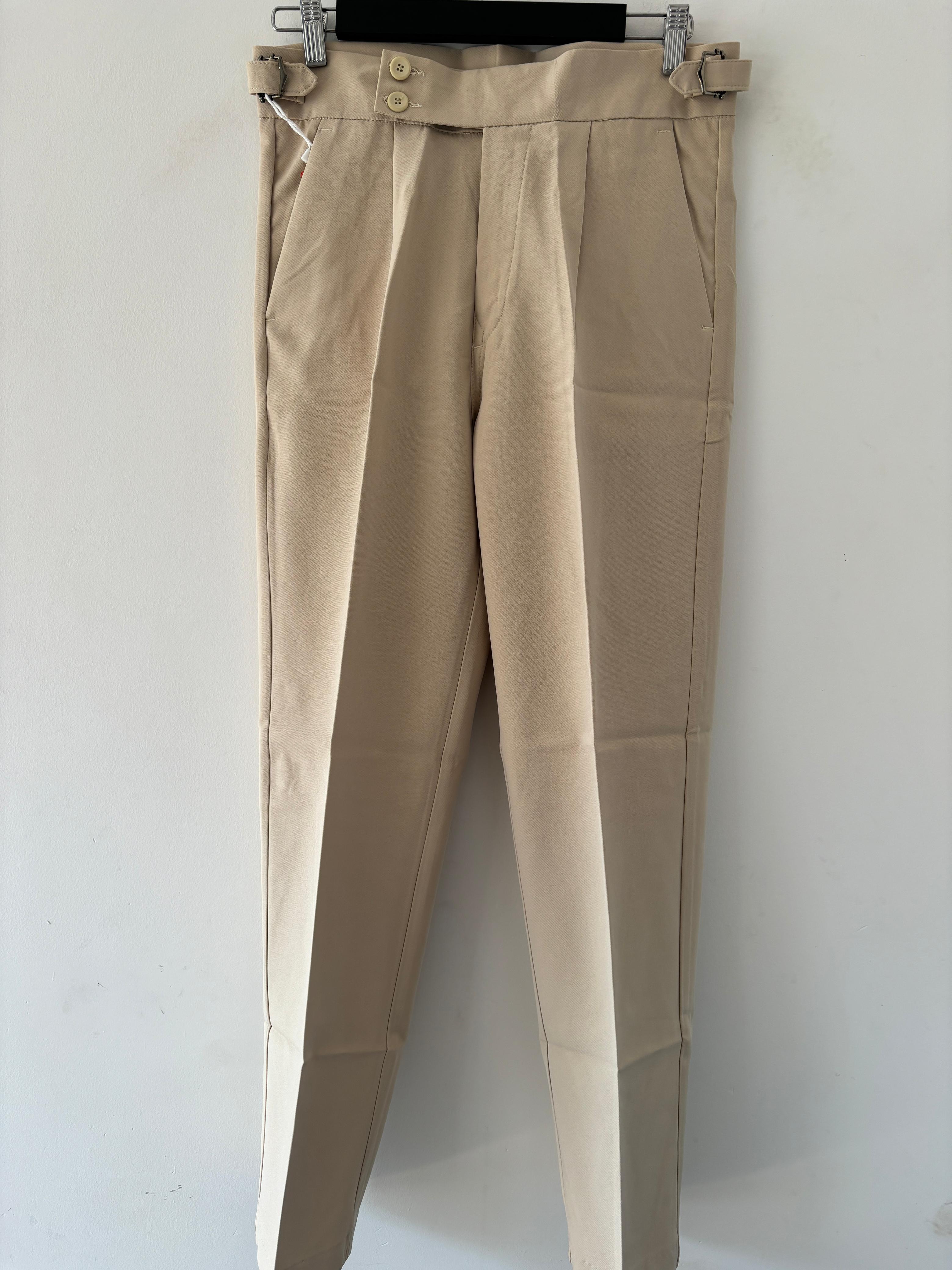 Beige italian Gurkha pants Beige italian Gurkha pants