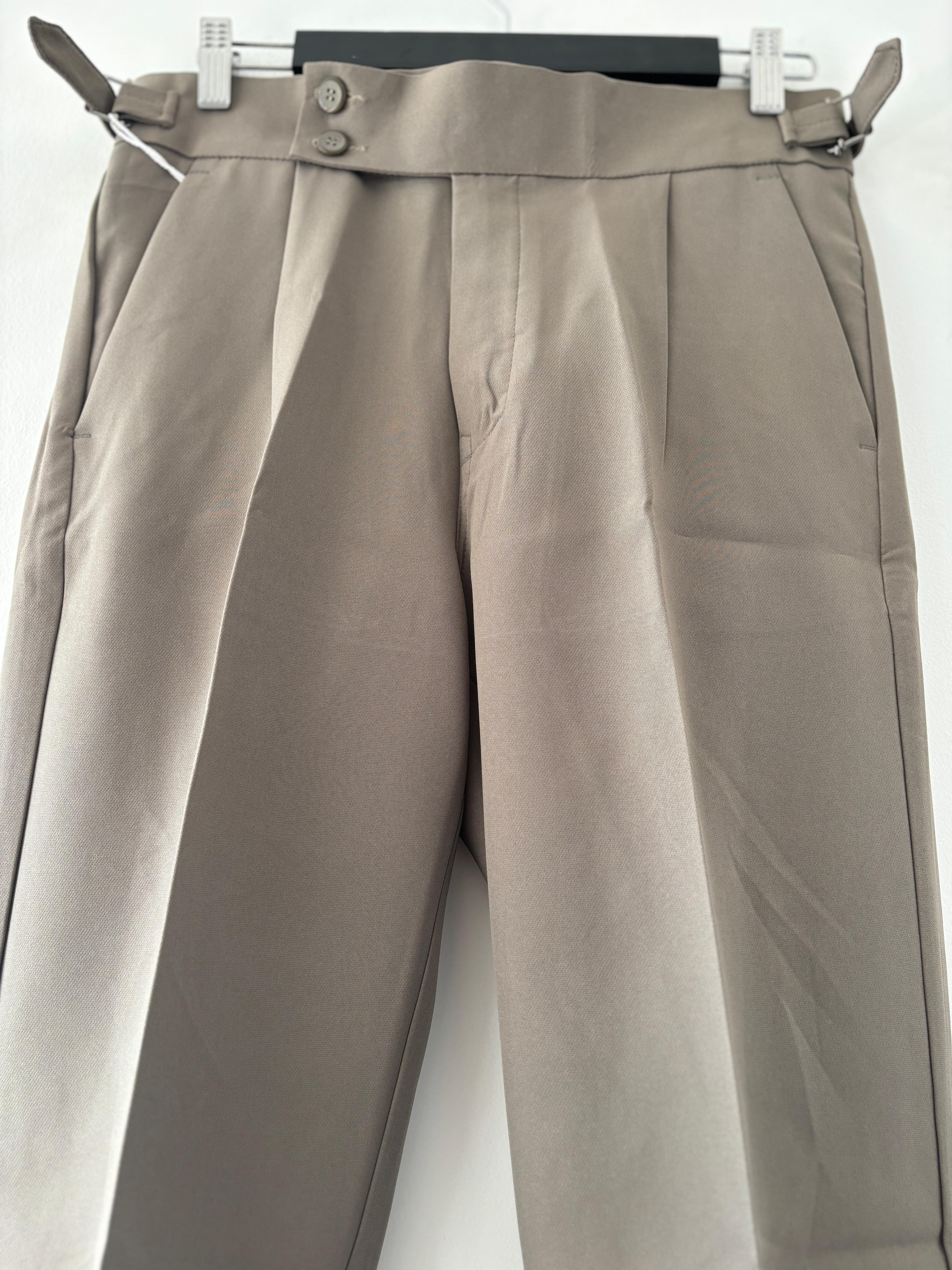 Taupe italian Gurkha pant Taupe italian Gurkha pant