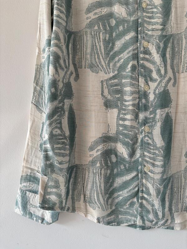 Blue printed shirt Blue printed shirt
