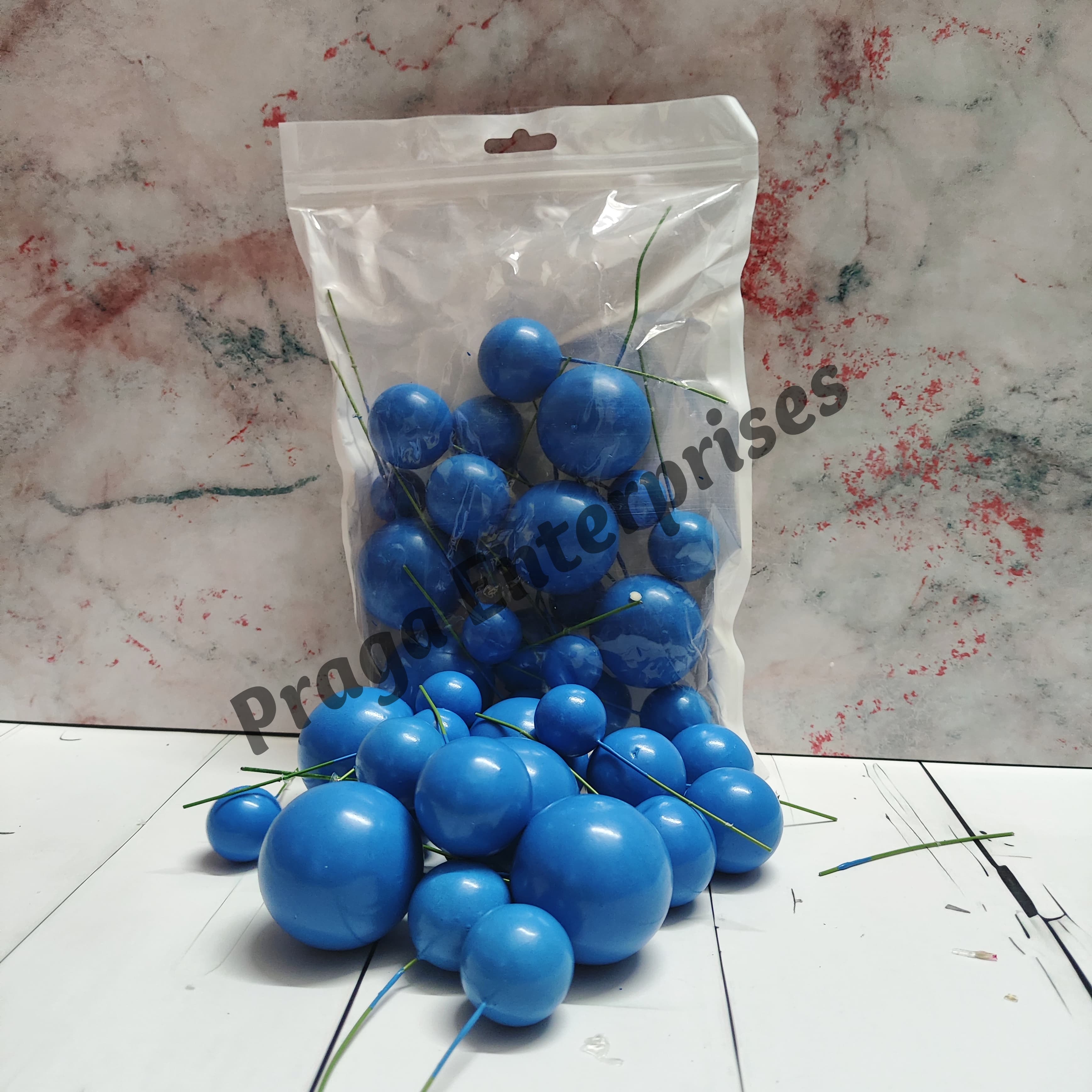 Faux Ball Dark Blue Faux Ball Dark Blue