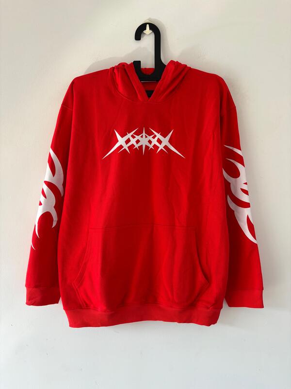 Red hoodie Red hoodie