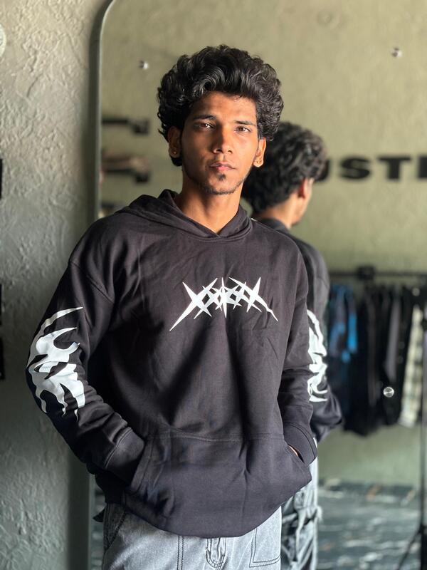 Black hoodie Black hoodie