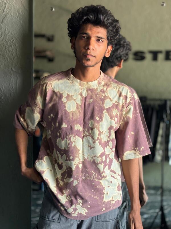 Pink tie & dye Oversized Pink tie & dye Oversized