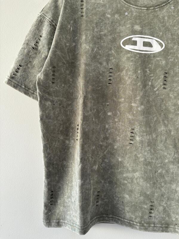 Silver acid washed Oversized Silver acid washed Oversized