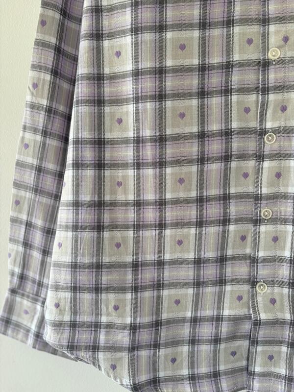 Purple and gray Flannels shirts Purple and gray Flannels shirts