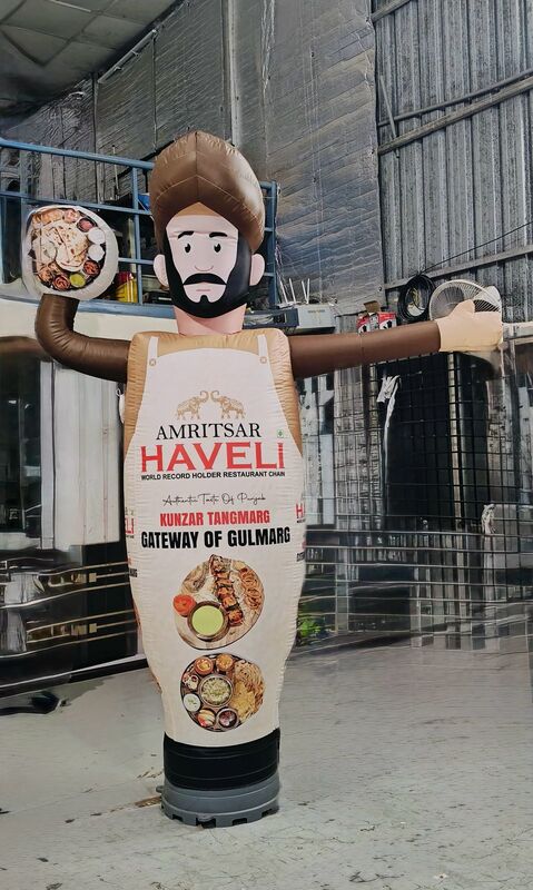 Personalized Welcome Balloon Outdoor Promotional Balloon For  Trade Shows & Exhibitions Marathons & Sports Events Store Launches & Product Activations Festivals, Fairs, School & College Functions