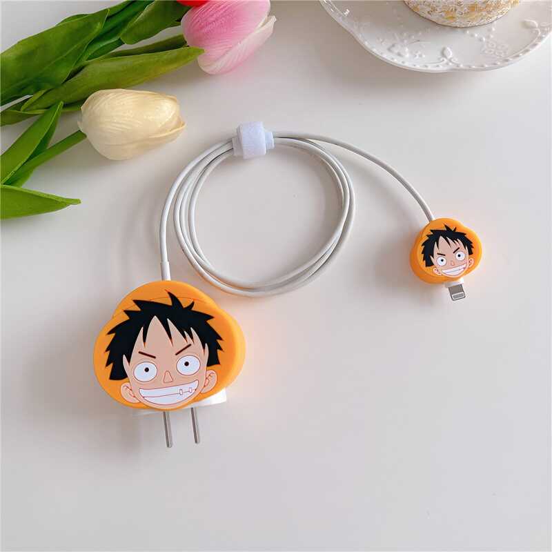 Charger Protection Case Cartoon series-D Luffy