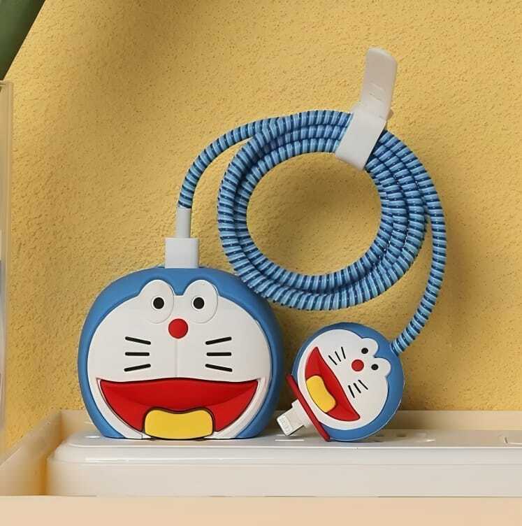 Charger Protection Case Cartoon series-Doremon