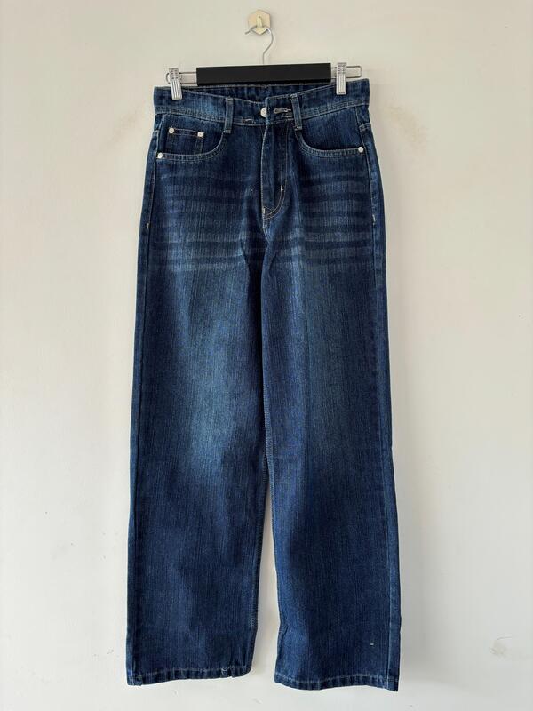 Dark blue vintage jeans