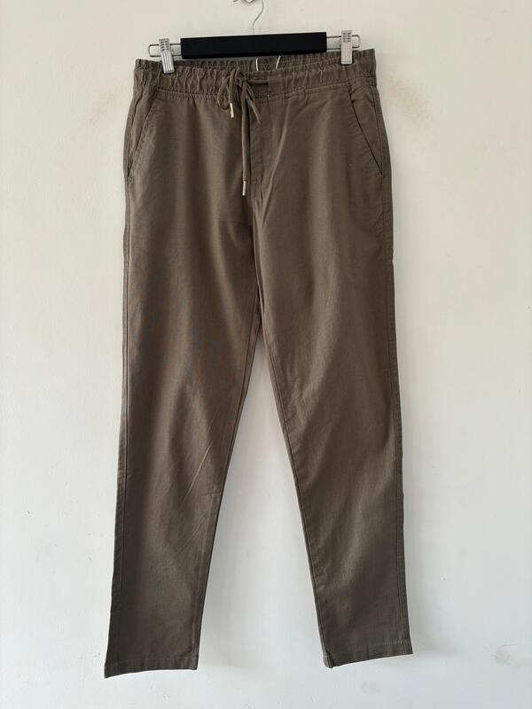 Olive linen pants Olive linen pants