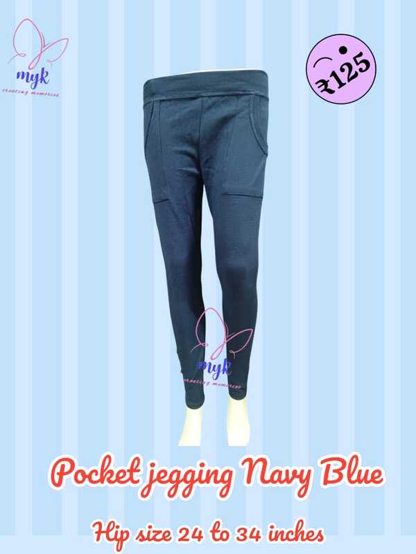 Pocket Jegging Navy Blue Pocket Jegging Navy Blue