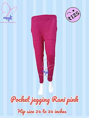 Pocket Jegging Rani Pink Pocket Jegging Rani Pink