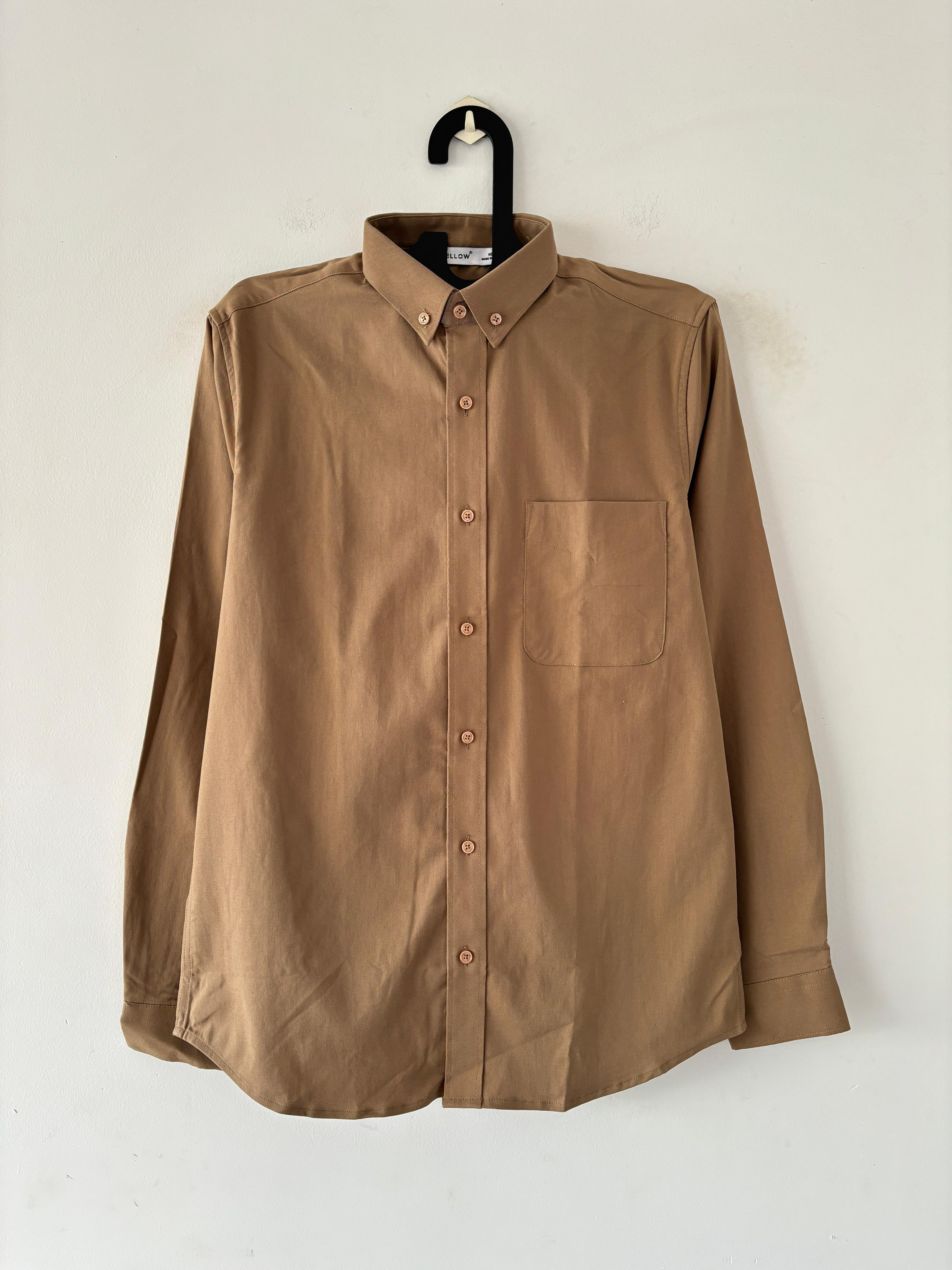 Dark beige oxford shirt Dark beige oxford shirt