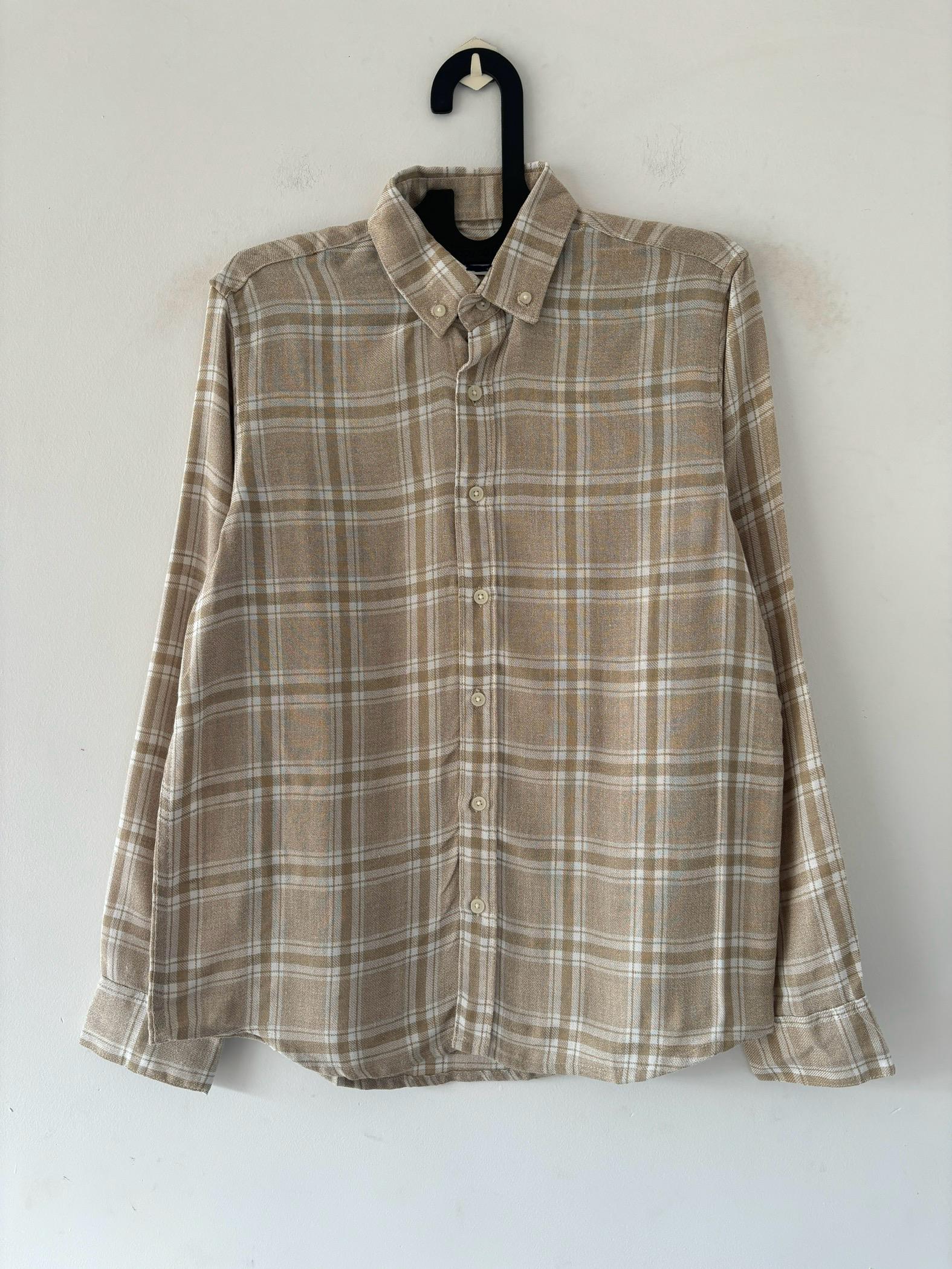 Beige Flannel shirt Beige Flannel shirt