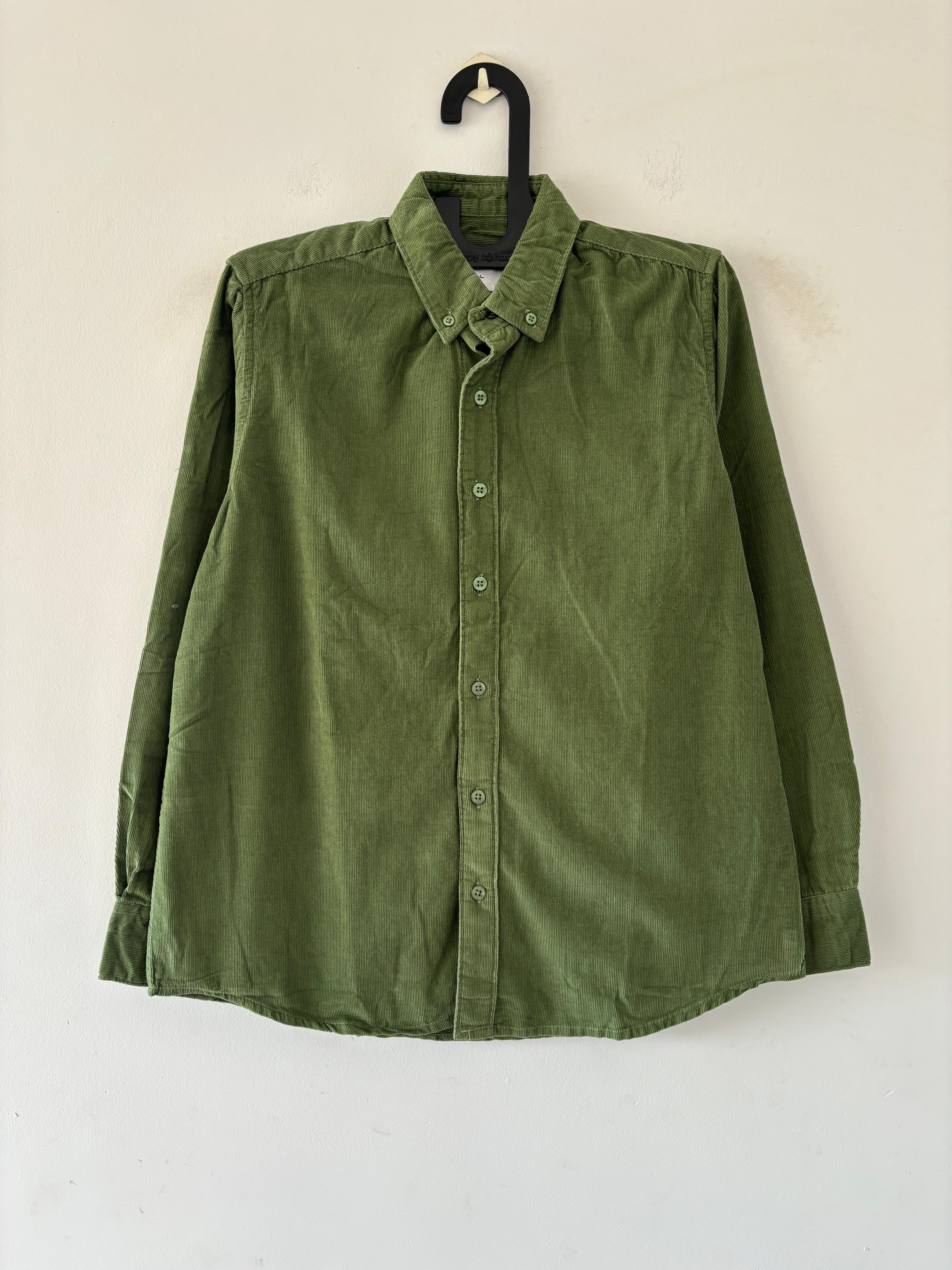 Moss green corduroy shirt Moss green corduroy shirt