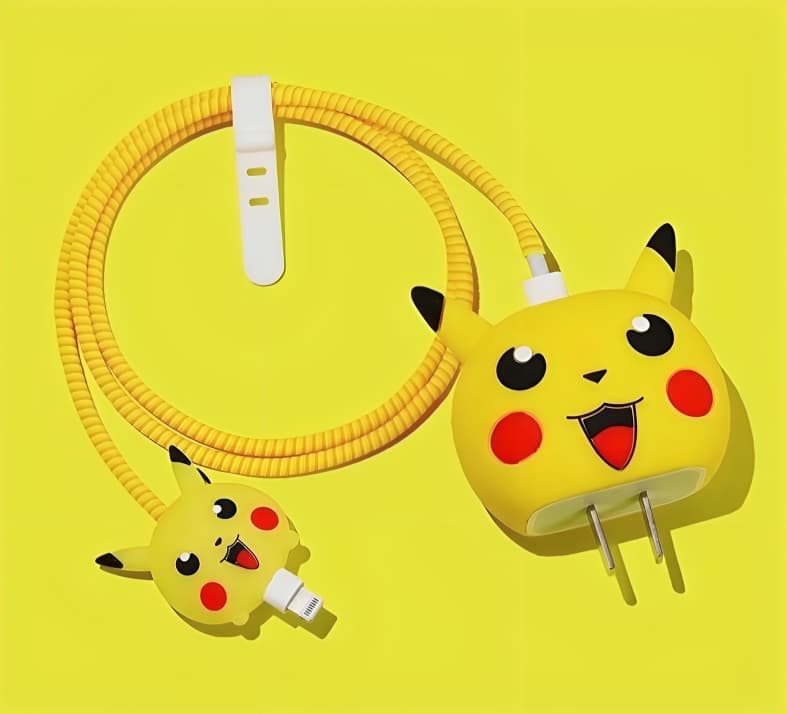pikachu Embossed Charger Protection pikachu Embossed Charger Protection