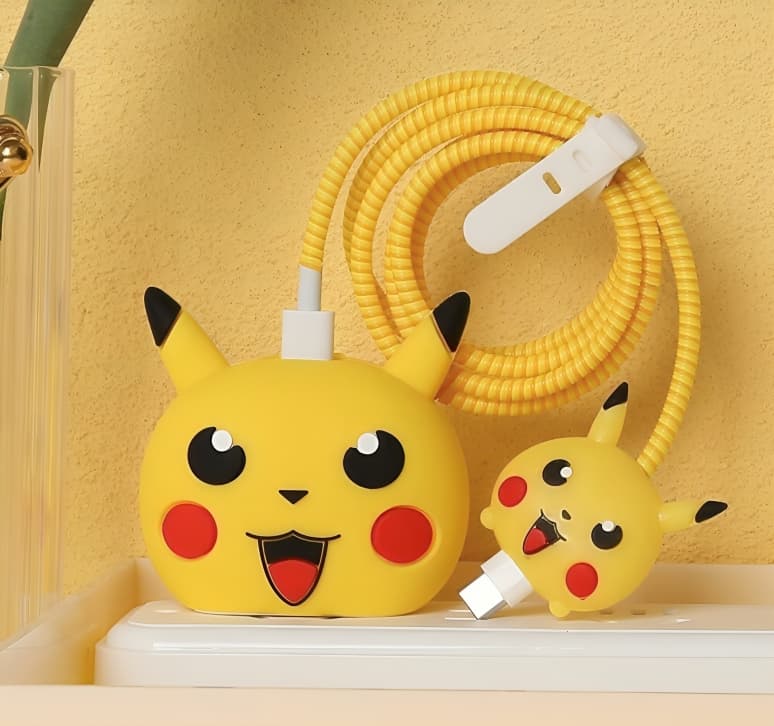 pikachu Embossed Charger Protection pikachu Embossed Charger Protection