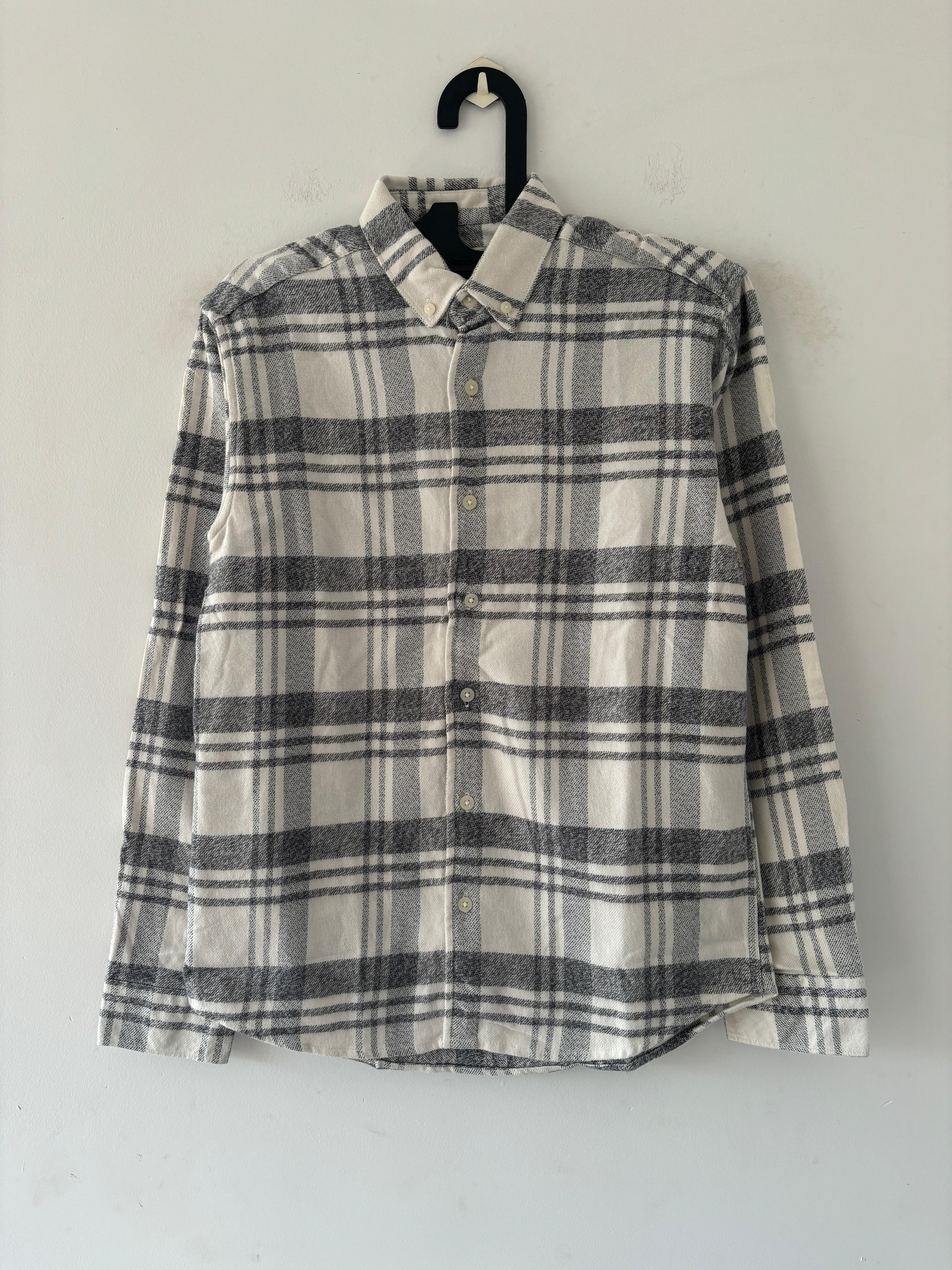 Grey and White Flannel Grey and White Flannel